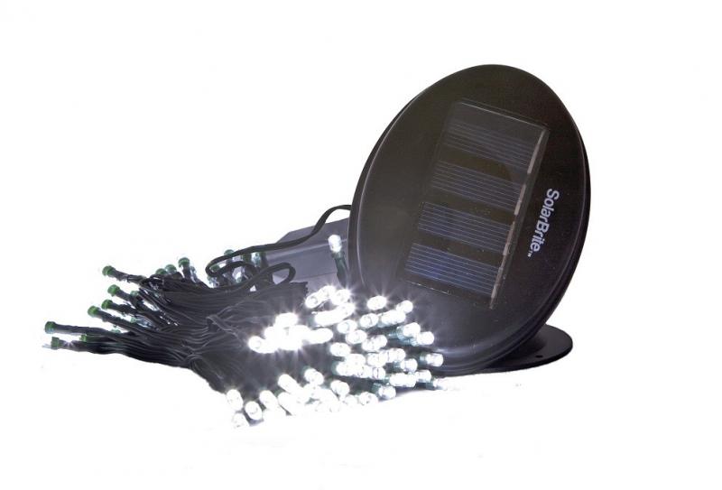 Solar Festive Light White 50 LED