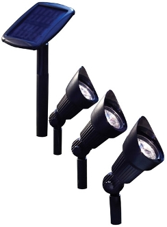 Mini 8X Solar Spotlight Set