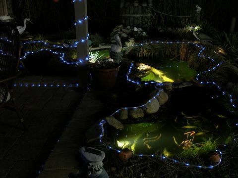 Solar Tube Light -Blue