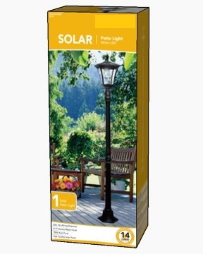 Cast-Aluminum Solar-Powered LED Streetlight