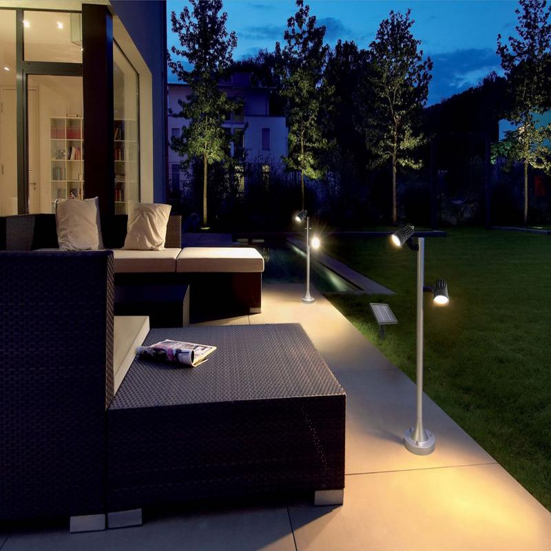 Mini 50X Solar Twin Spotlights