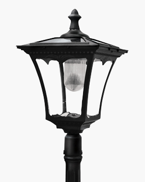 Cast-Aluminum Solar-Powered LED Streetlight