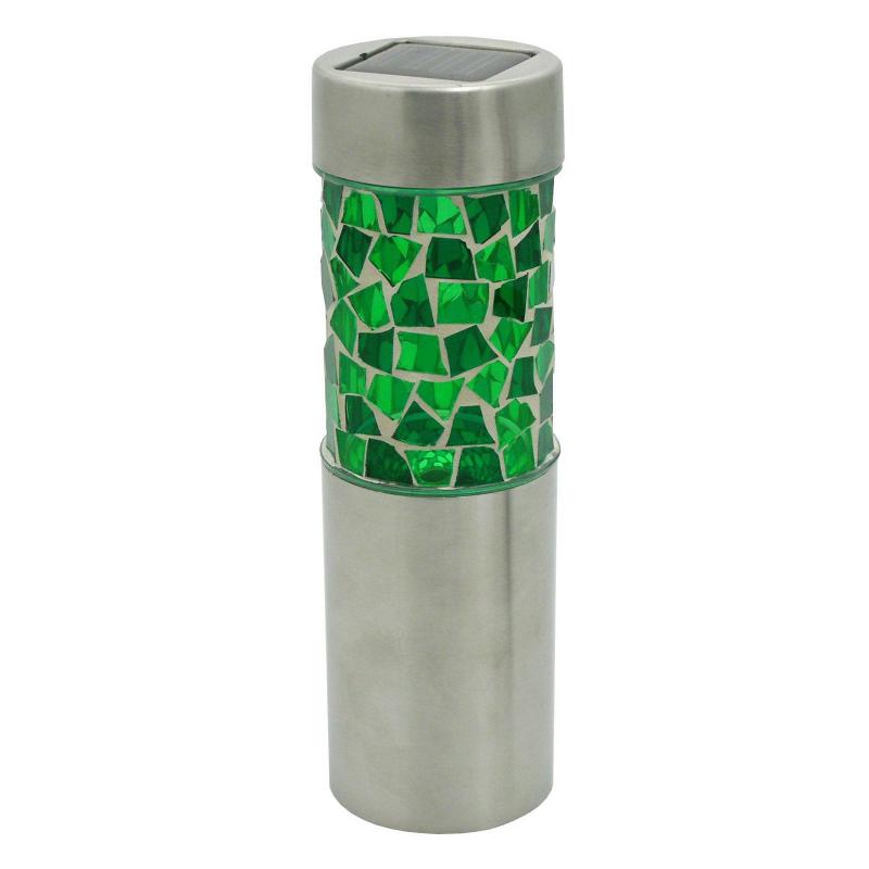 Solar Mosiac Bollard Light