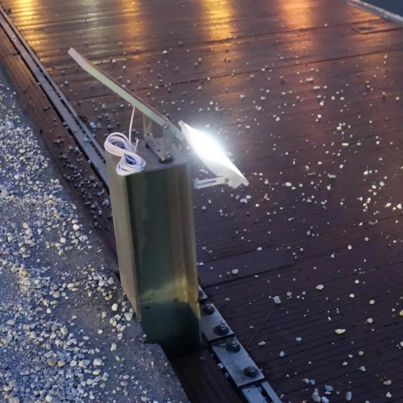 Alpha 1200X Solar Flood Light